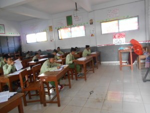 SMP PLUS Darussalam Laksanakan USBN